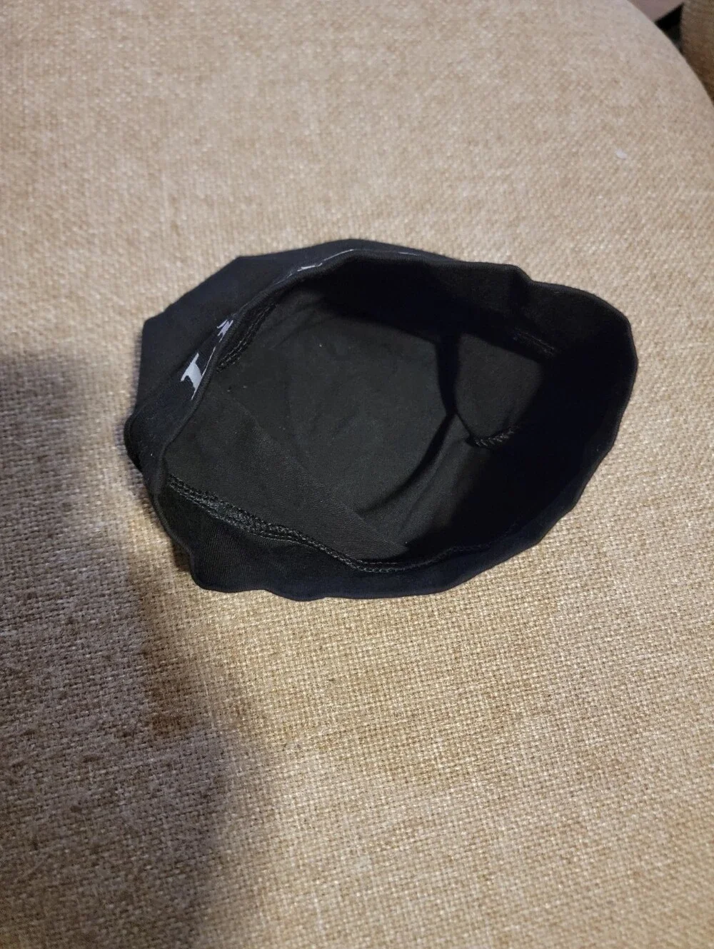 Little Man Black Infant Baby Boy Graphic Beanie Hat